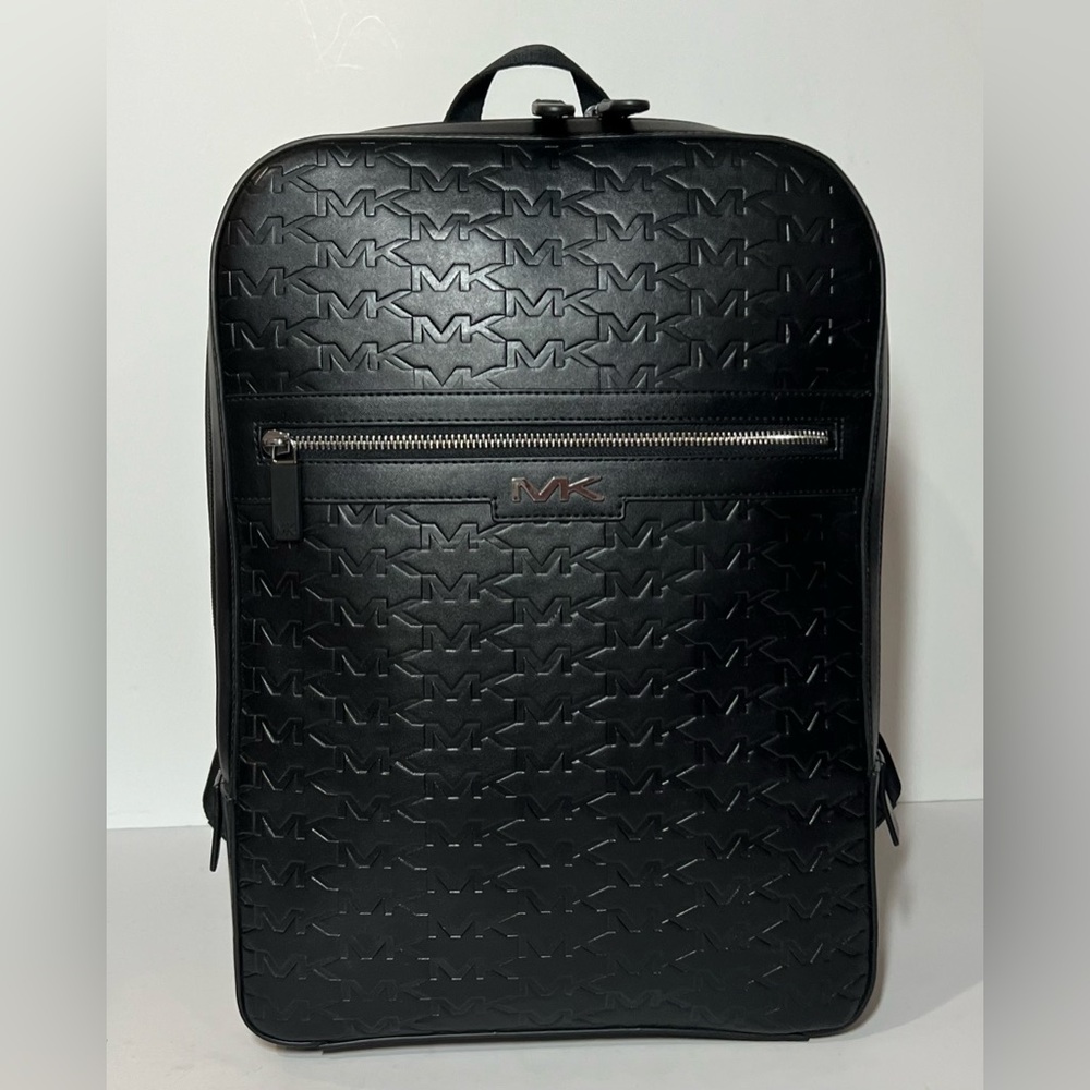 Michael Kors Black Leather Backpack $180